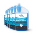 Zogics Glass Cleaner, Blue, Scent Free, 6 PK CLNGLC32CN-6